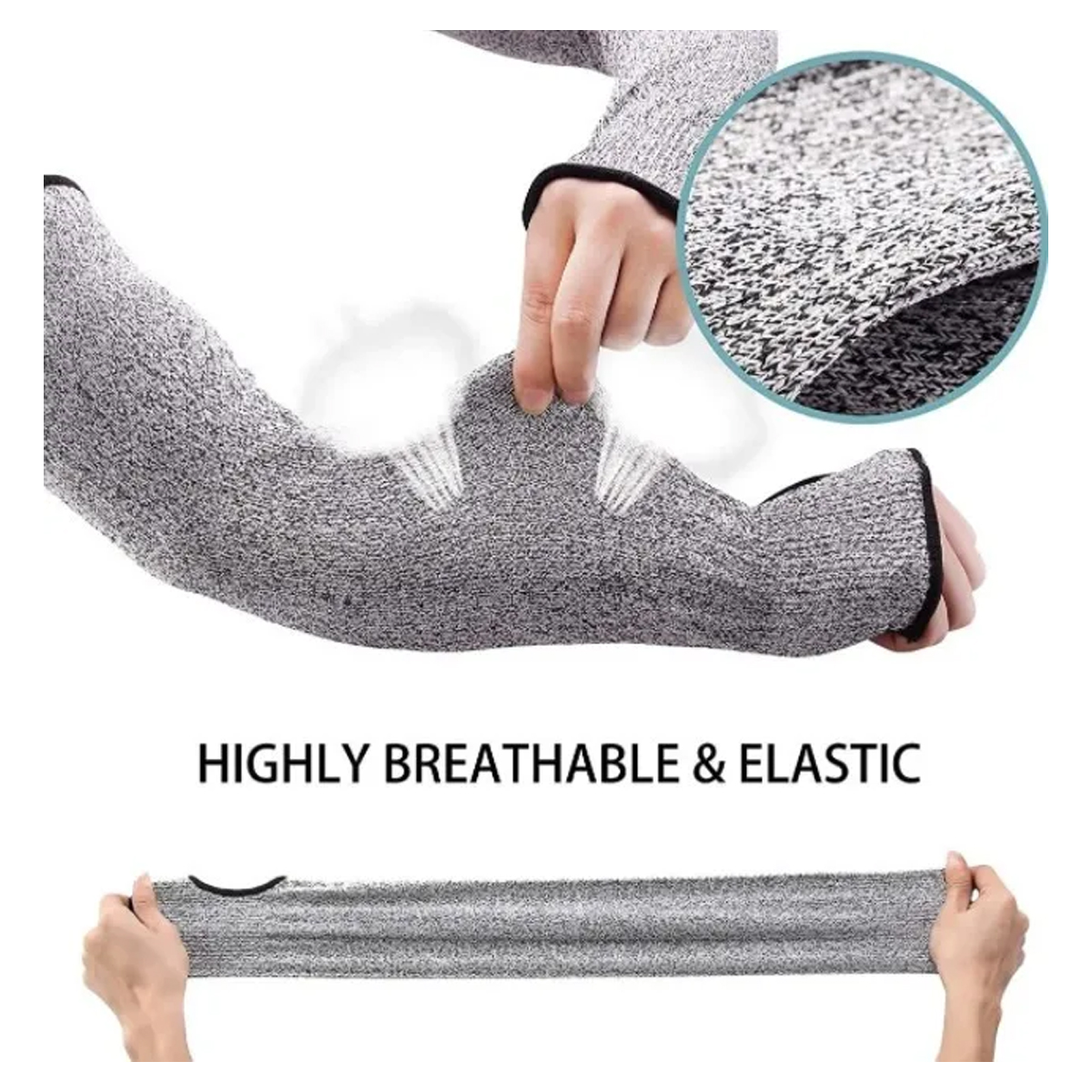 Manga Anticorte Resistentes Nivel 5 Protección Brazos Seguridad nivel industrial