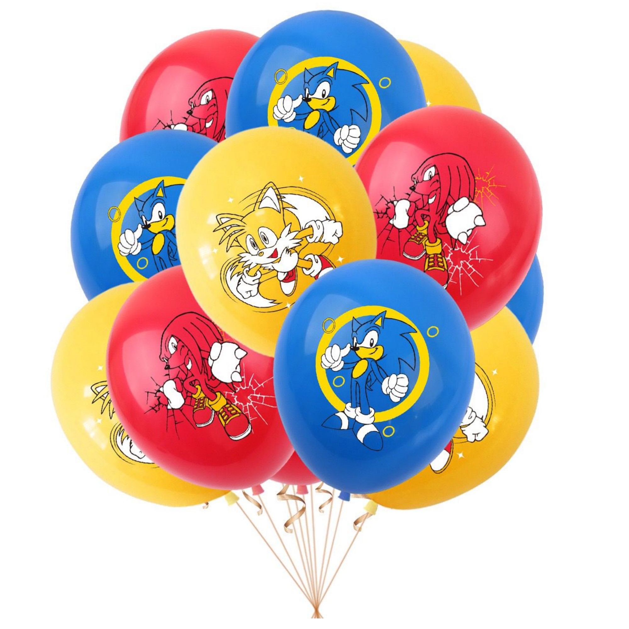 Globos De Cumpleaños Decoración Kit De Fiesta SONIC