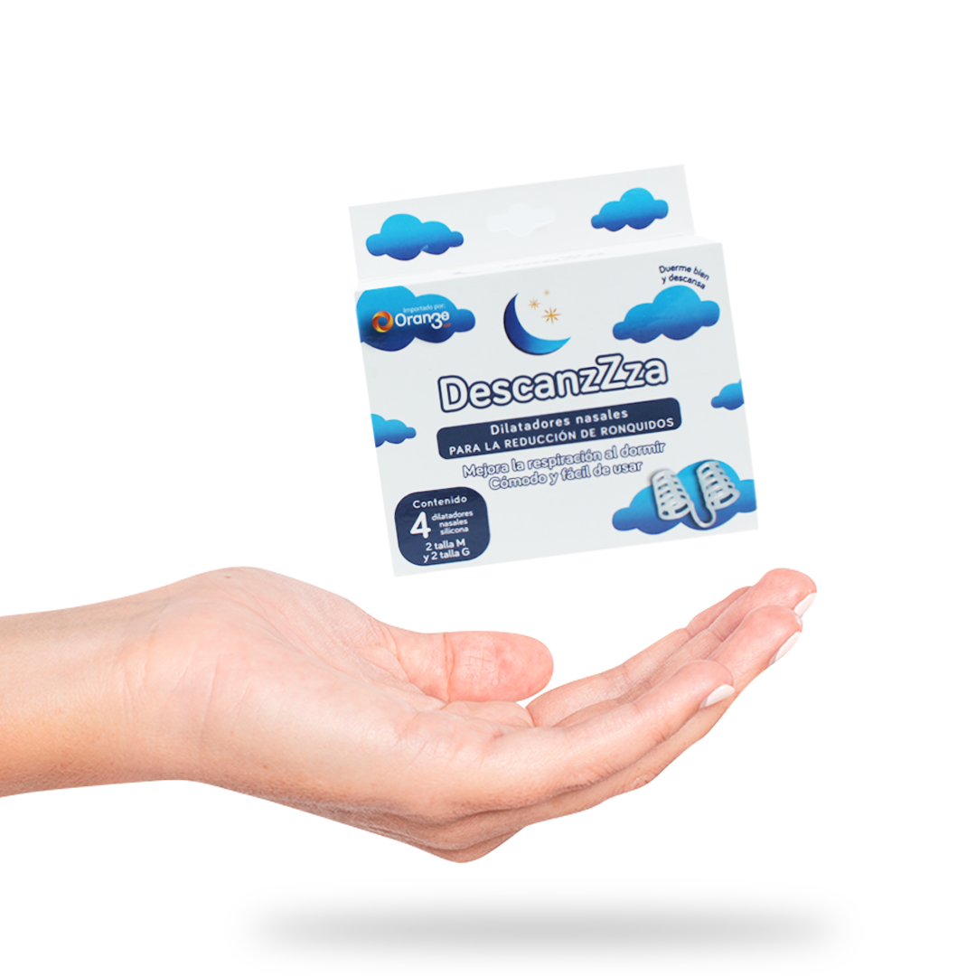 DescanzZza Caja Con 4 Dilatadores Nasales De Silicona