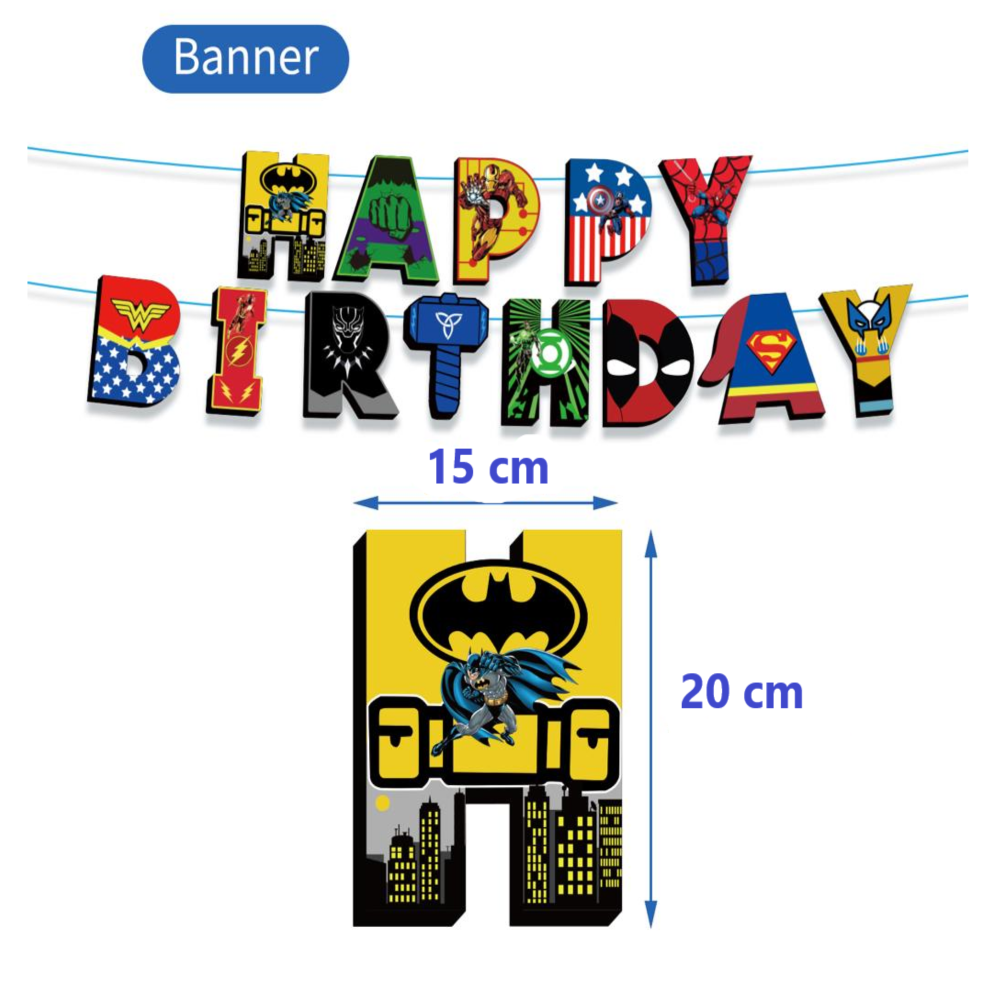 Globos De Cumpleaños Decoración Kit De Fiesta AVENGERS