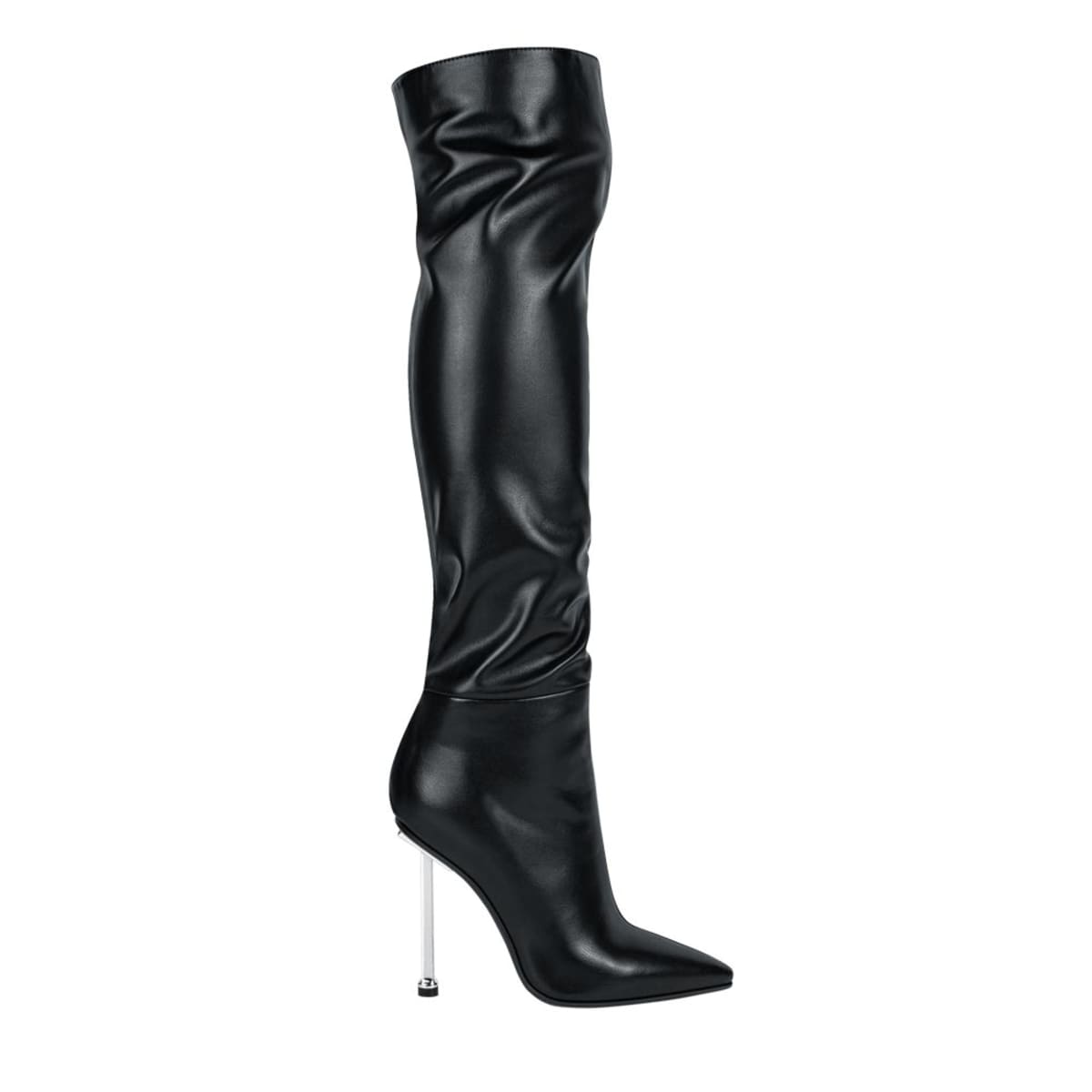 Botas de vestir extra largas marca Belinda Peregrin, color negro, mod. 1053462