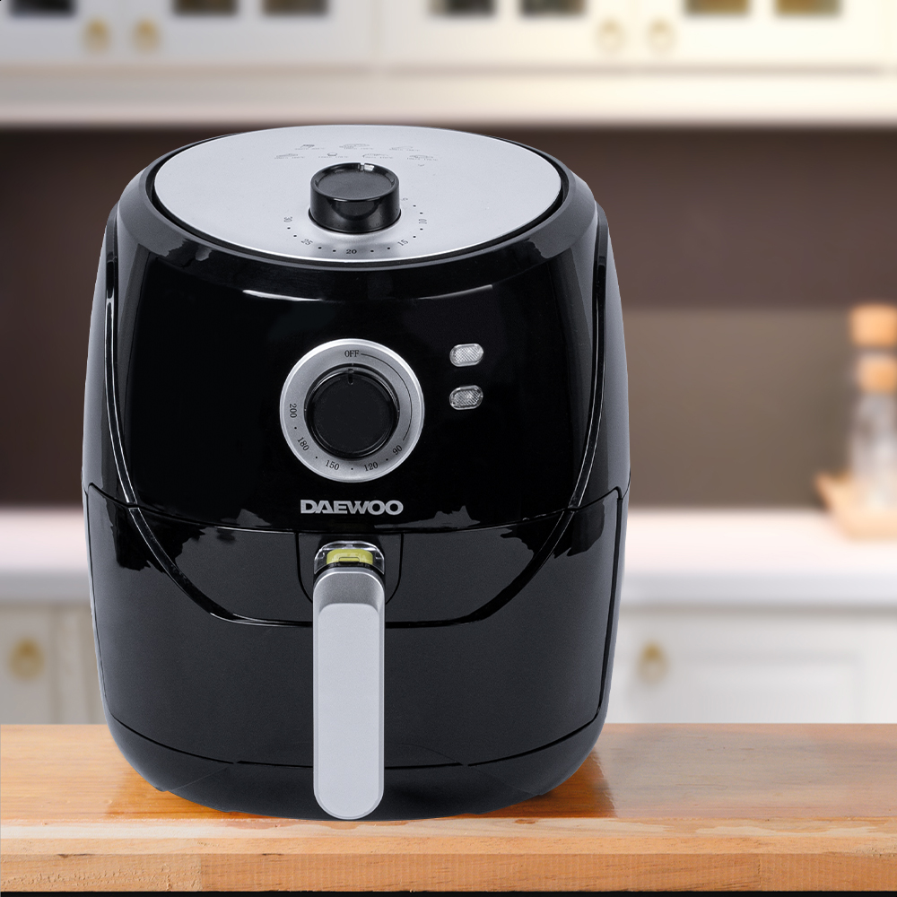 Freidora de Aire Daewoo Digital 3.6 Litros temporizador 30 minutos