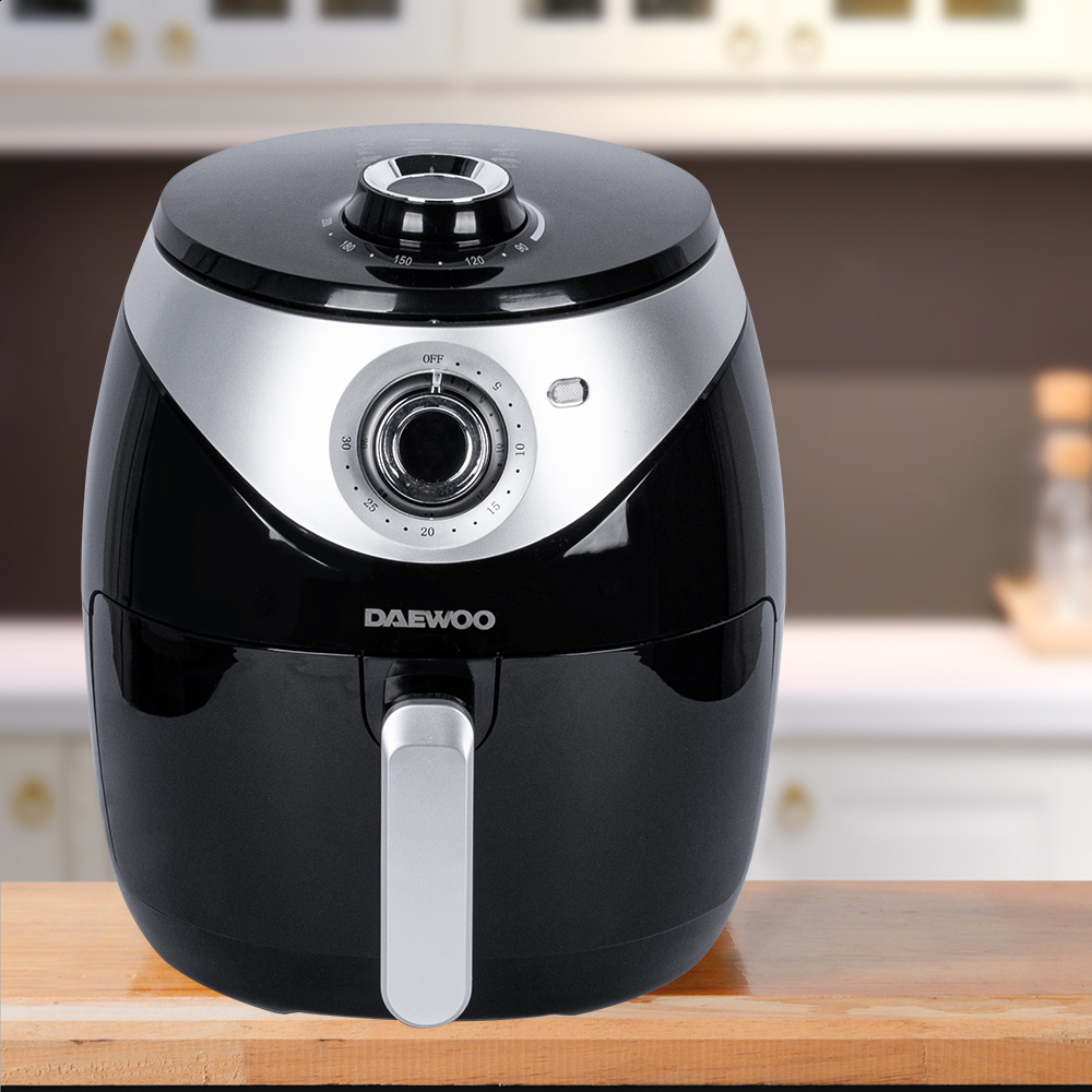 Freidora de Aire Daewoo Digital 4.6 Litros temporizador 30 minutos