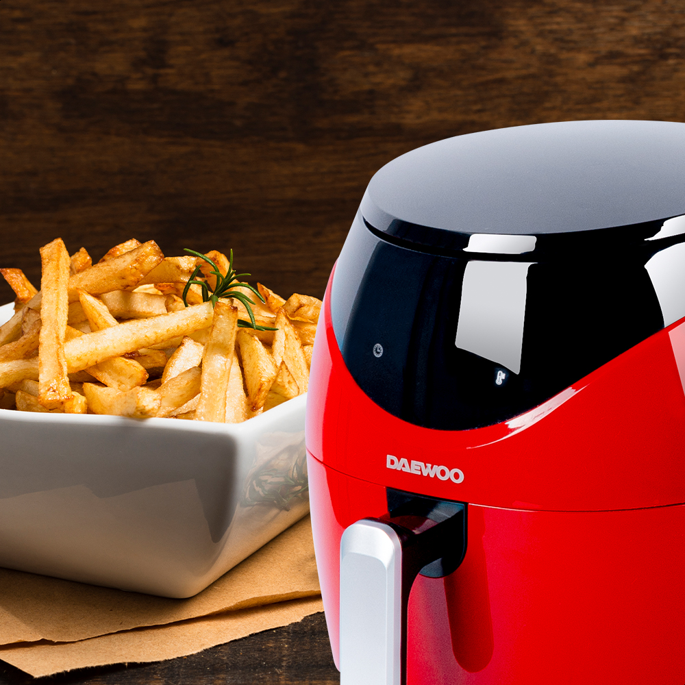 Freidora de Aire Daewoo Digital de 4.6 Litros con 12 programas