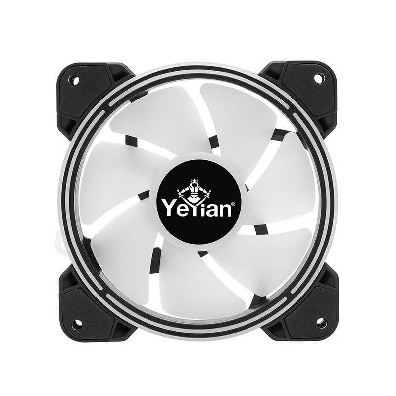KIT YEYIAN ARGB VENTILADORES,TIRA D LUZ,CONTROL YCF-3KFS-01 TYPHOON
