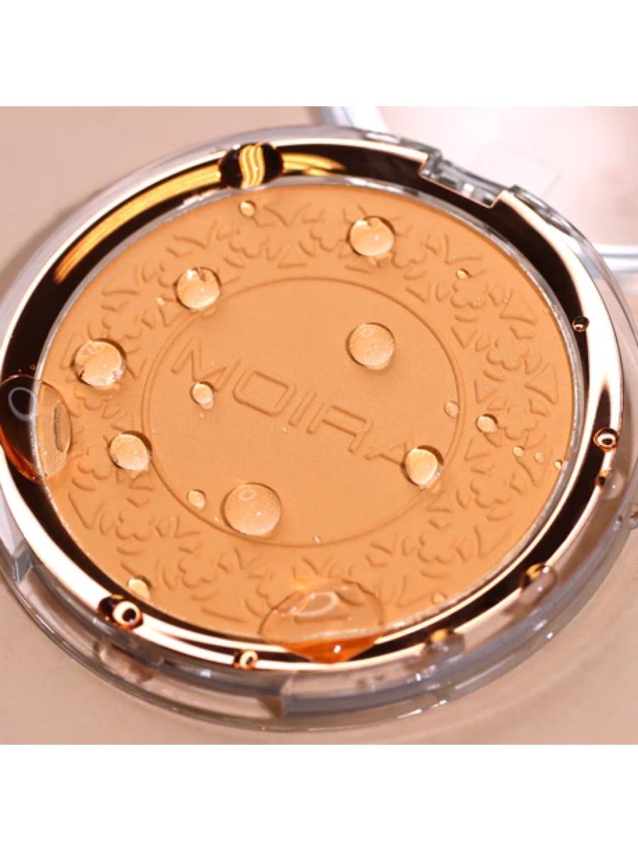 Polvo compacto a prueba de agua Moira Cosmetics Tan