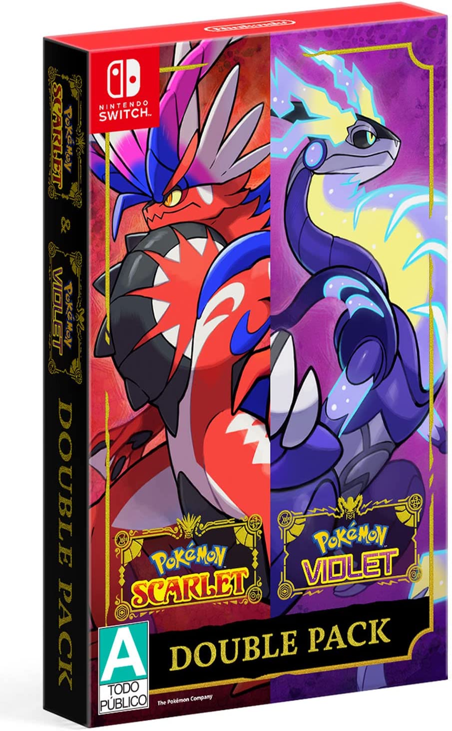 Pokemon Scarlet Y Violet Pack Doble Nintendo Switch