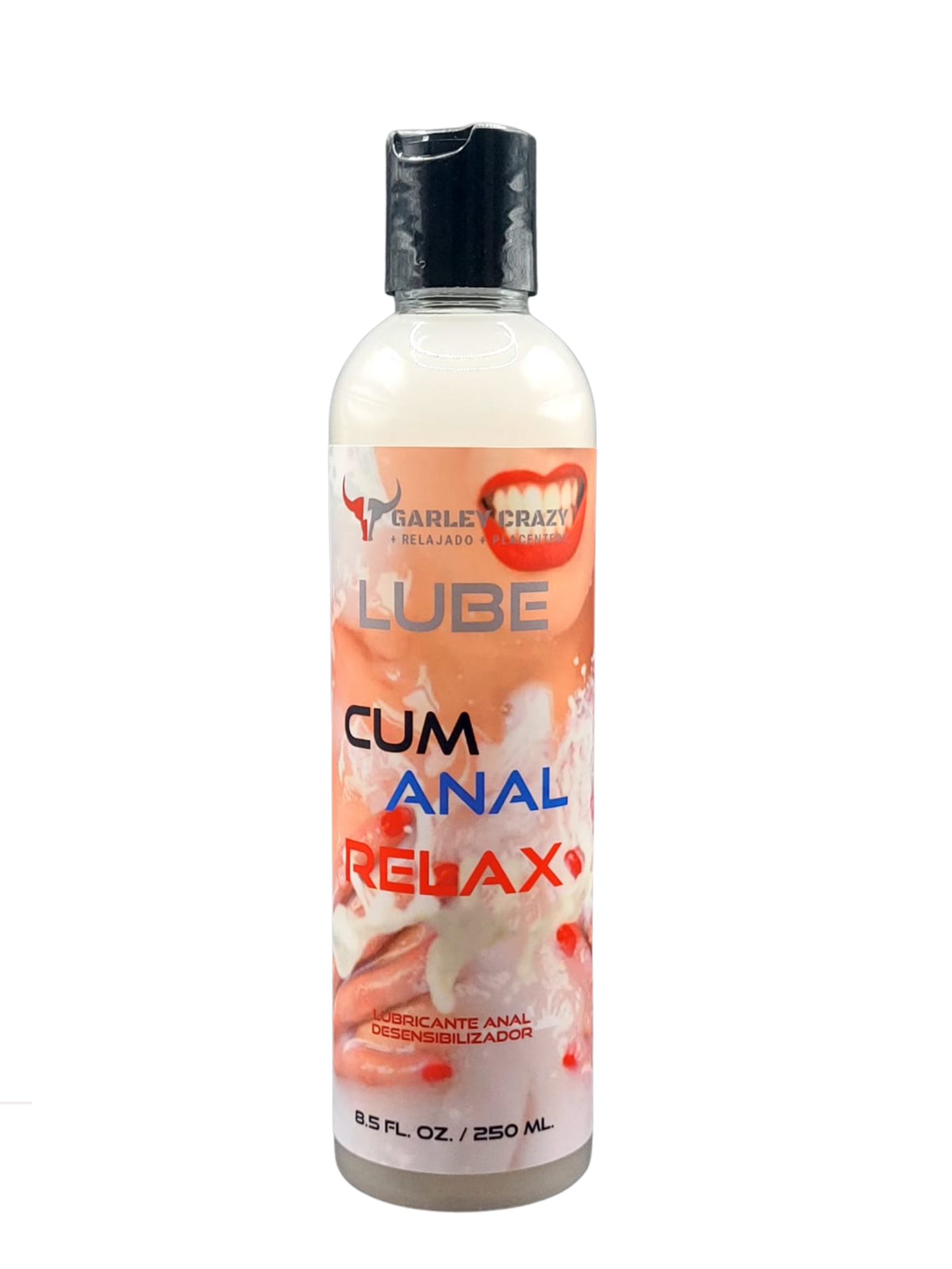 Lube Cum A Relax DESENSIBILIZADOR Semen Artificial GARLEY CRAZY