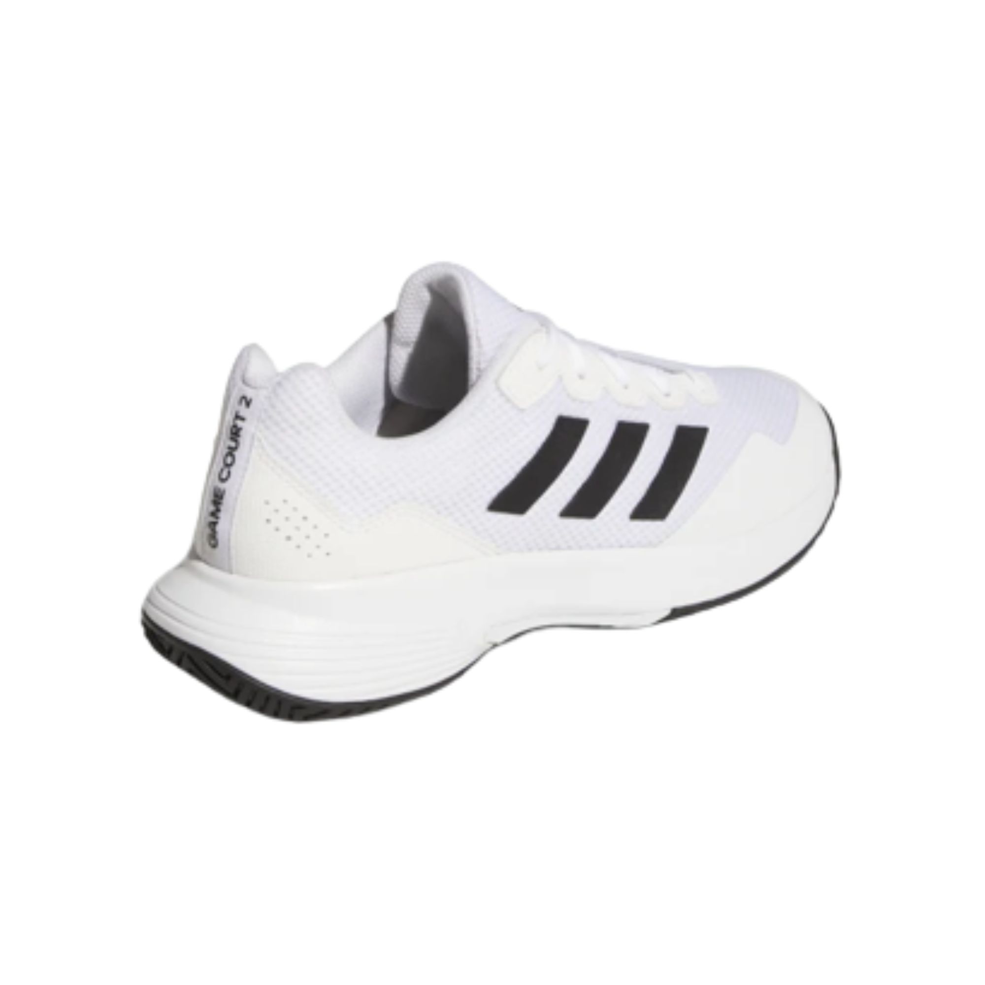 Tenis Adidas Gamecourt 2.0 Blanco con Negro Hombre Originales GW2991