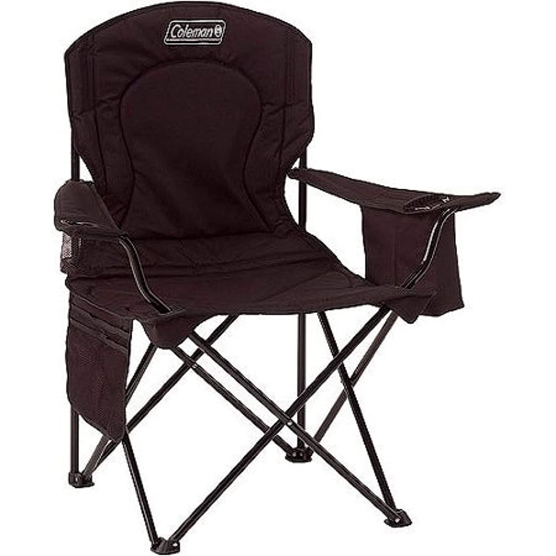 Silla Plegable coleman Extra Grande C/ Hielera Negra
