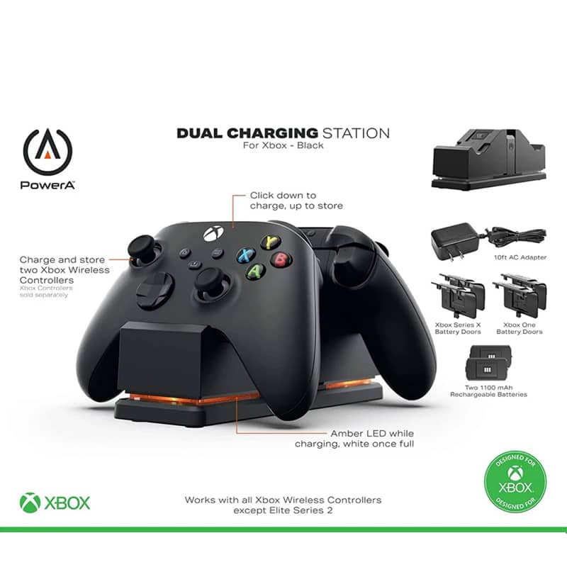 Estación De Carga Doble Power A Para Xbox Series X|s