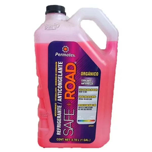Anticongelante Rosa Listo Para Usarse 3.78 L