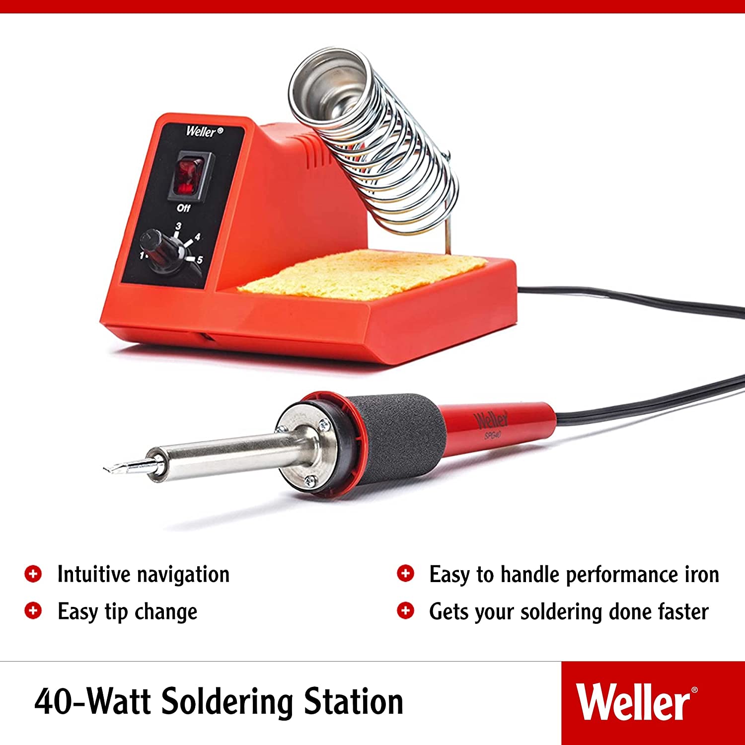 Estación Para Soldar Weller WLC100 Con Potencia Variable