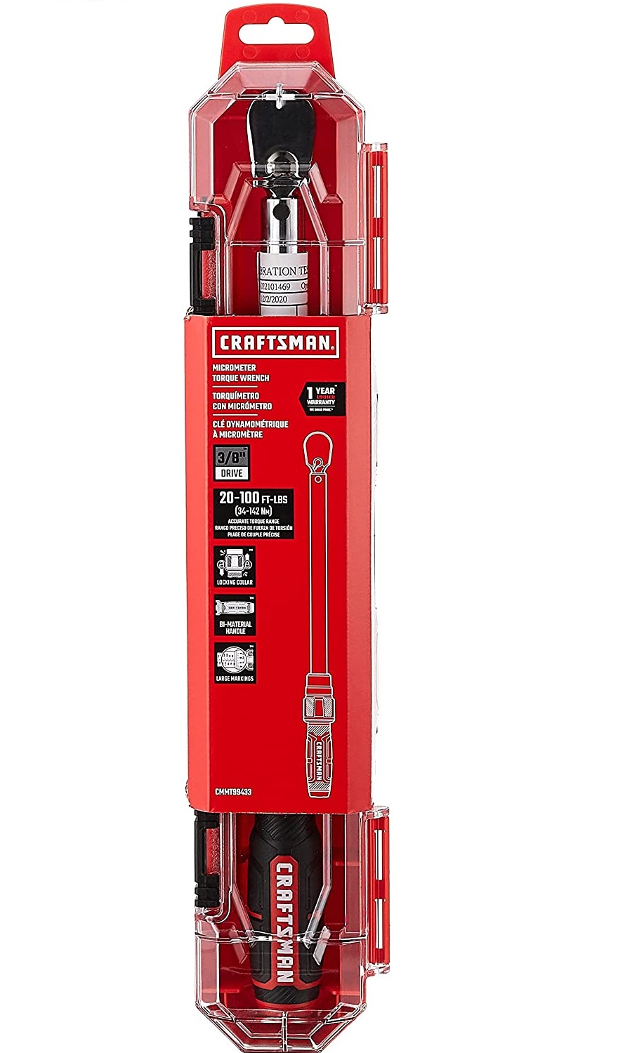 Torquímetro CRAFTSMAN de 3/8 