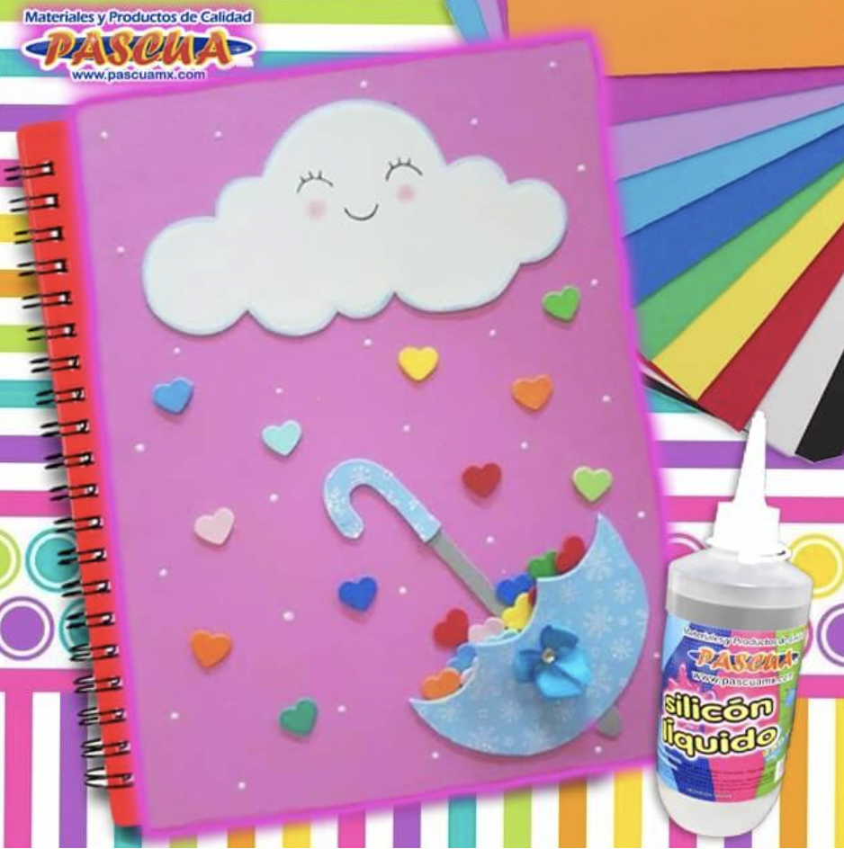 Silicon Liquido Pascua pegamento transparente para manualidad, escolar y de oficina 30 ML 24 pzas