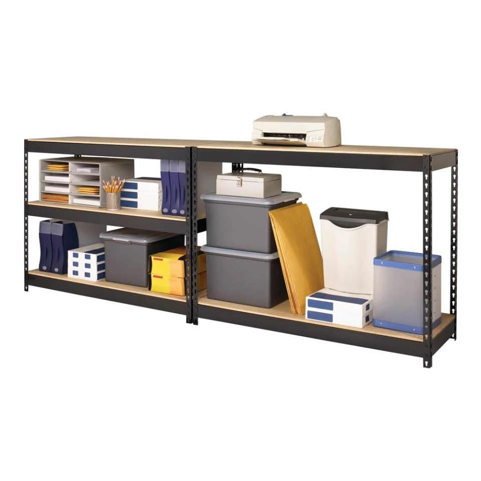Anaquel Estante Metálico, 5 Niveles Organizador Acero Rack Uso Rudo 185x76x36 Facil de Armar