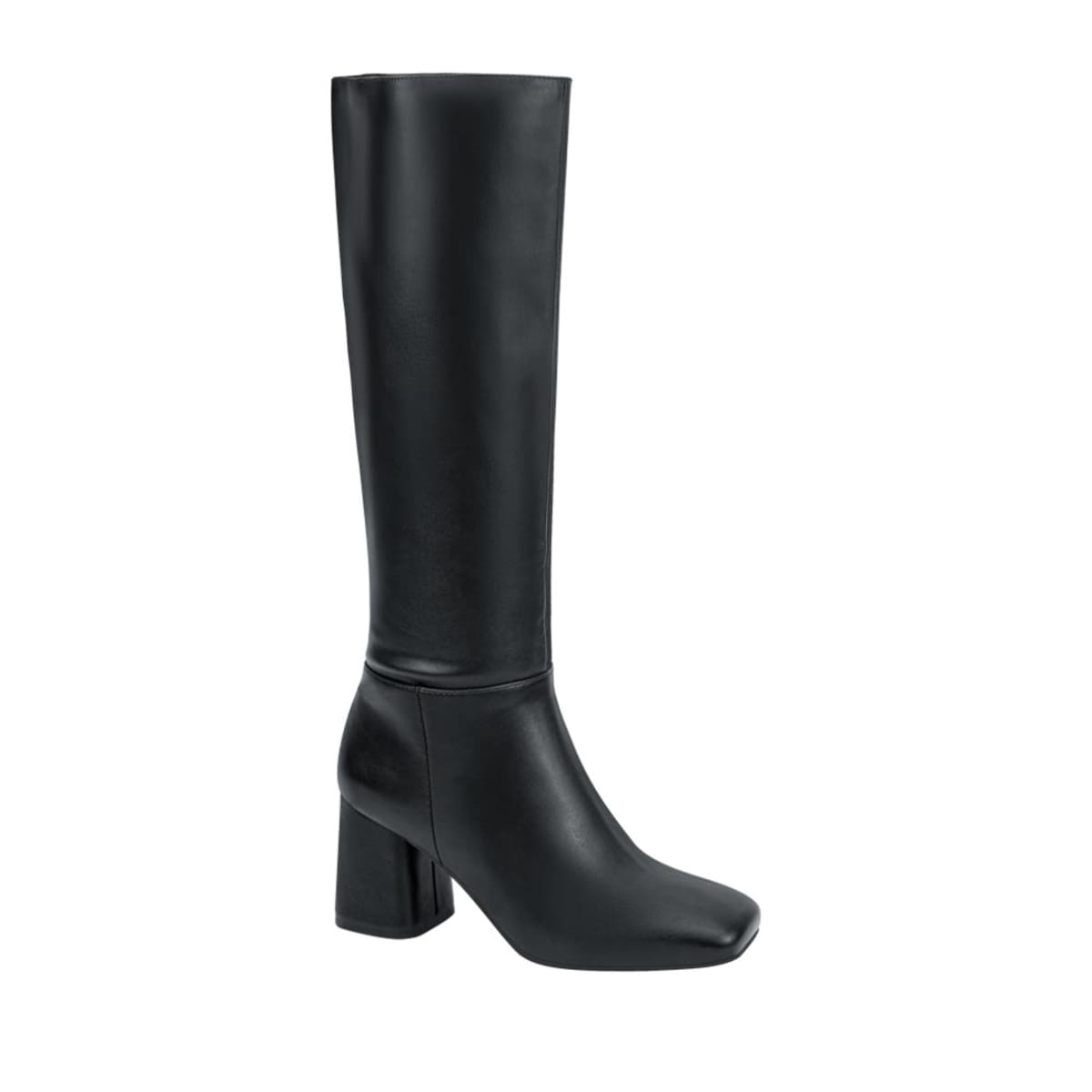 Botas largas de vestir Schatz color negro, con tacón medio, mod. 1044114