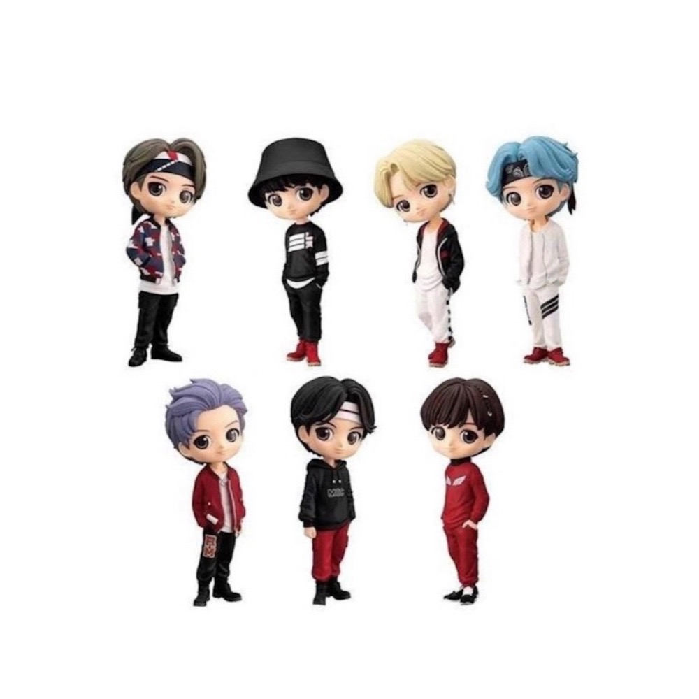 Set Bangtan Boys Grupos Figuras De Acción Bts Juguete 7 Unidades 15cm
