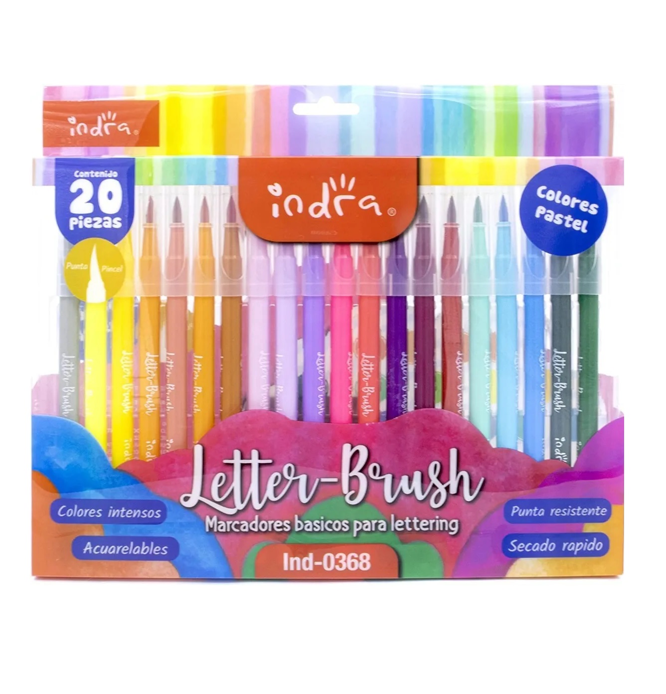 Kit de marcadores basicos para lettering 