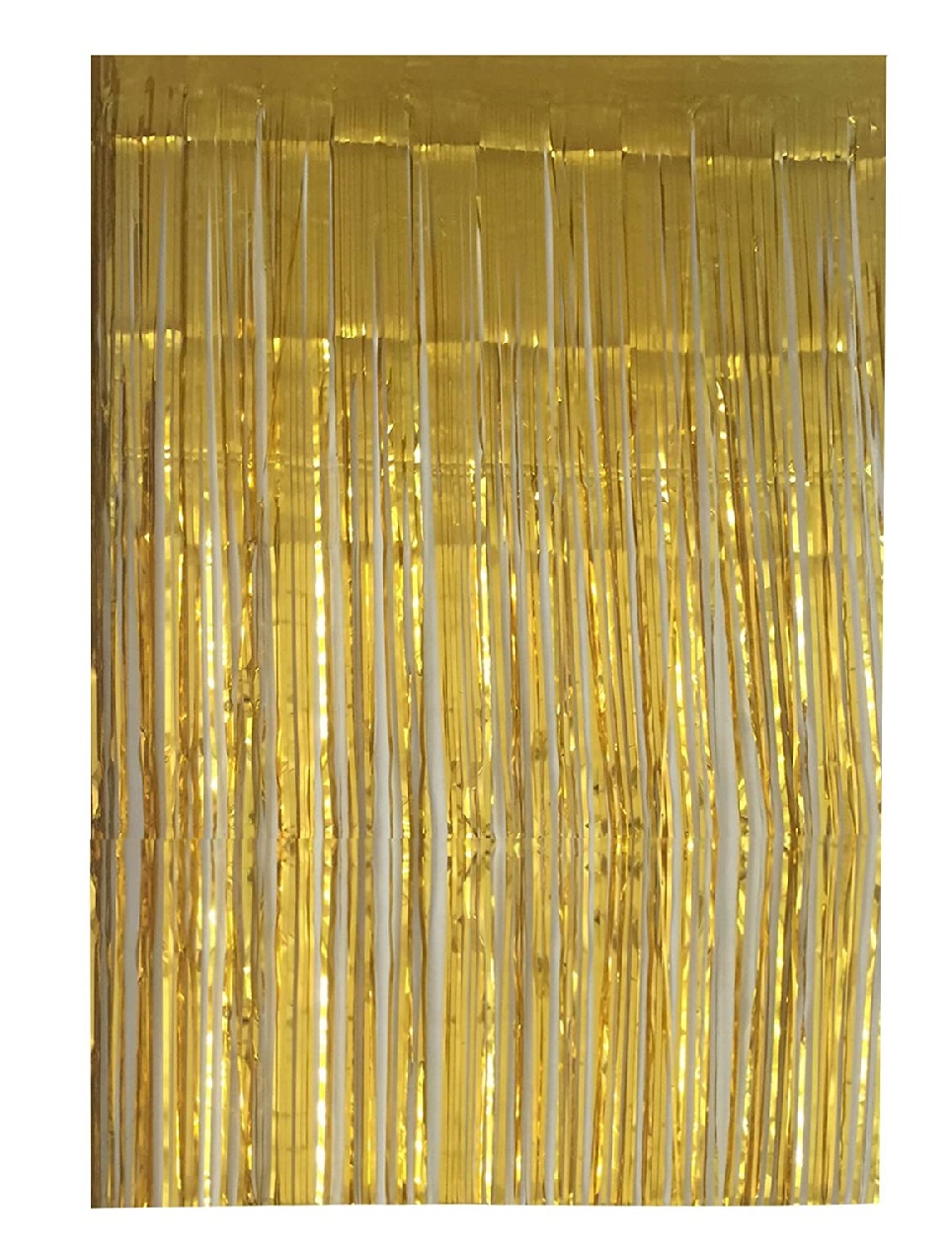 Cortina Tiras Metalicas para Adornar Fiesta Dorada Goshoppingmx.