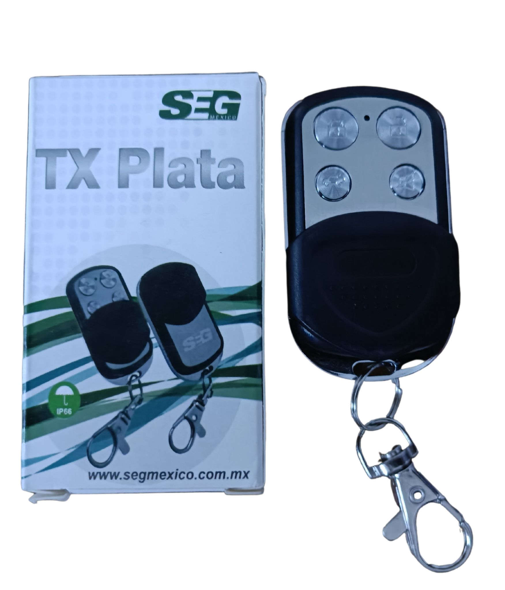 Control remoto SEG Plata TX