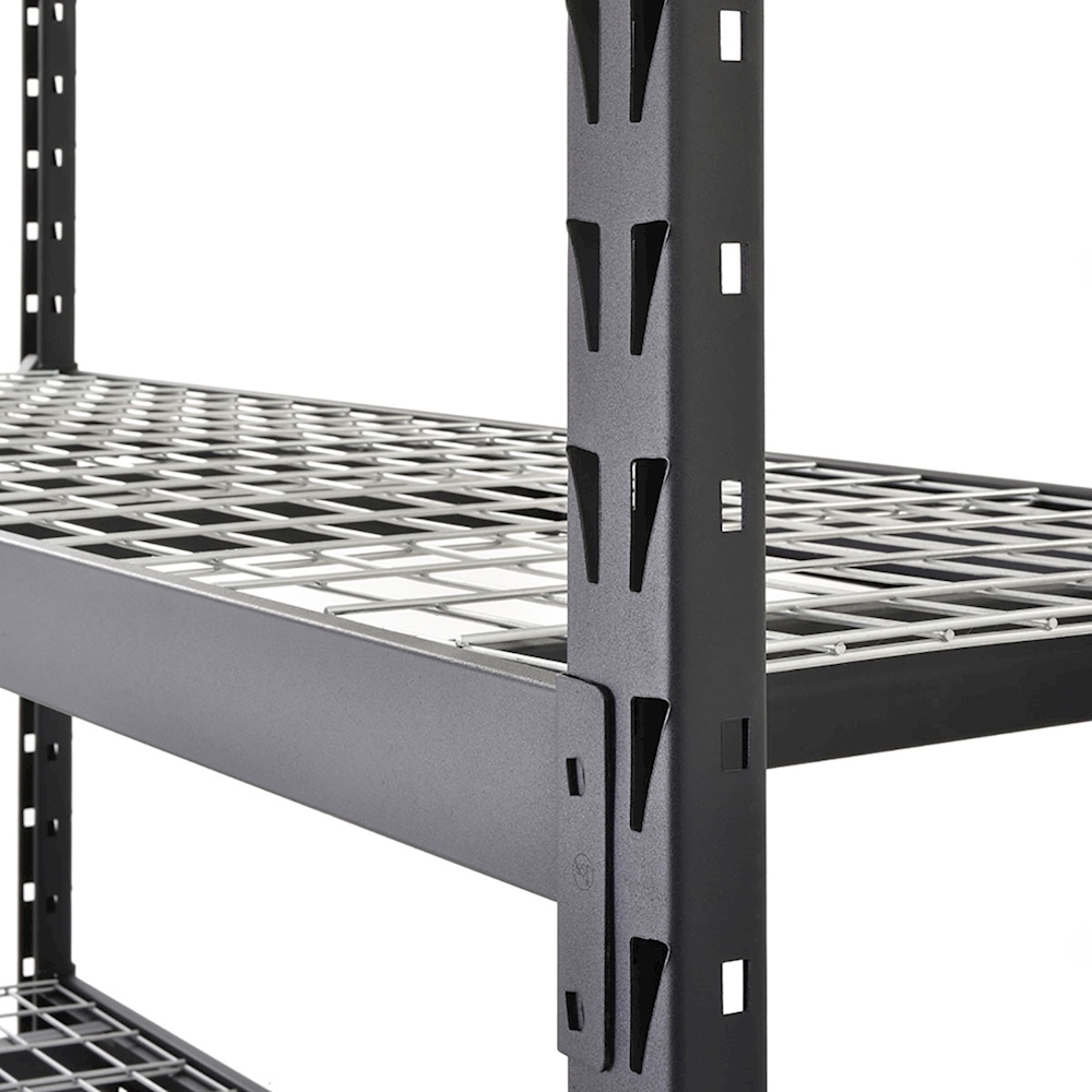 Estante Metálico Industrial 4 Repisas Capacidad Total De 1.13 Toneladas, 182.88 Ancho x 195.58 Alto x 60.96 Fondo