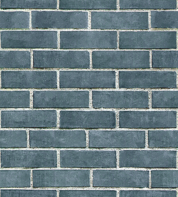 Papel Tapiz Auto Adherible Decorativo Para Pared Ladrillo Azules