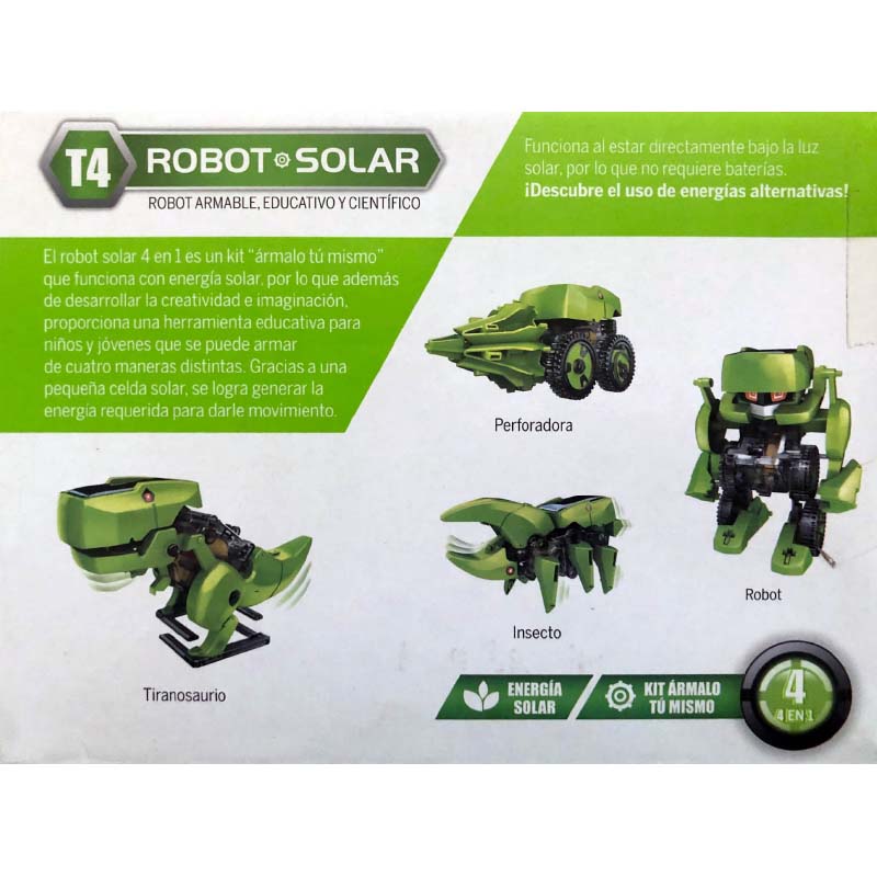 ROBOT SOLAR 4 EN 1
