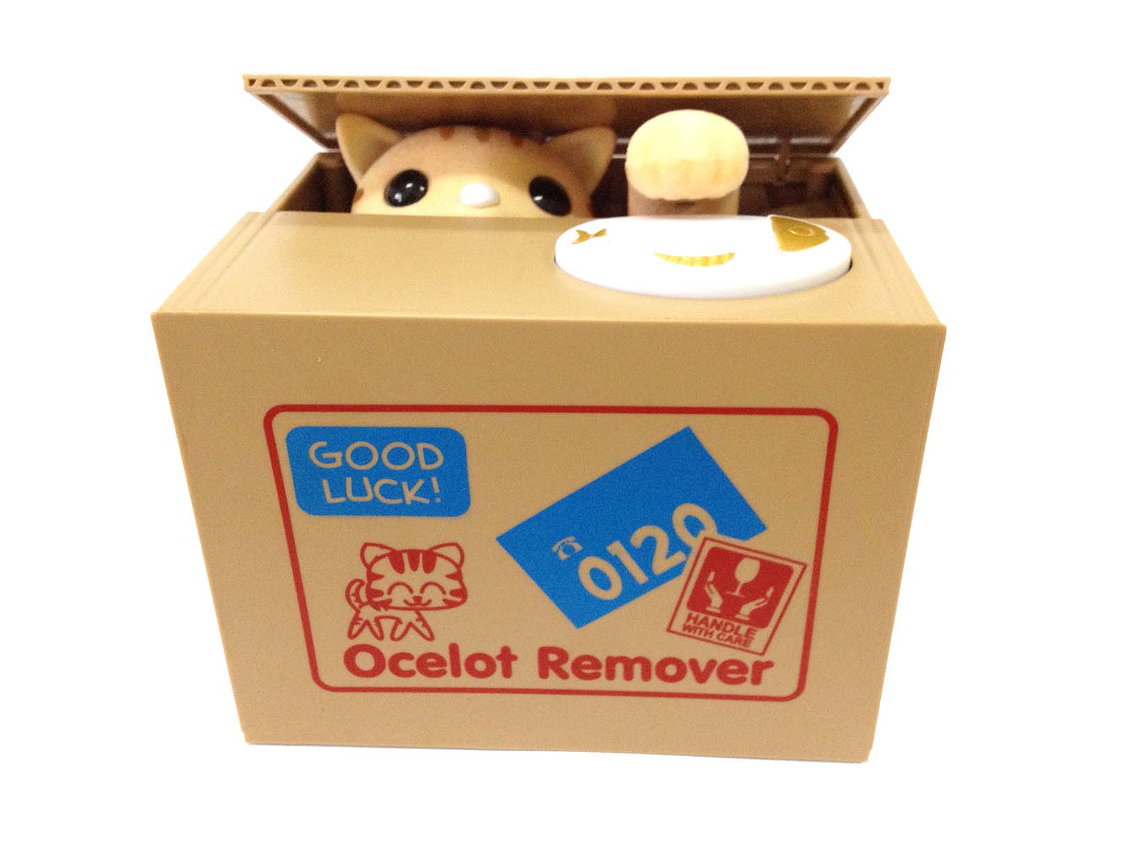 ALCANCIA GATO ROBA MONEDAS