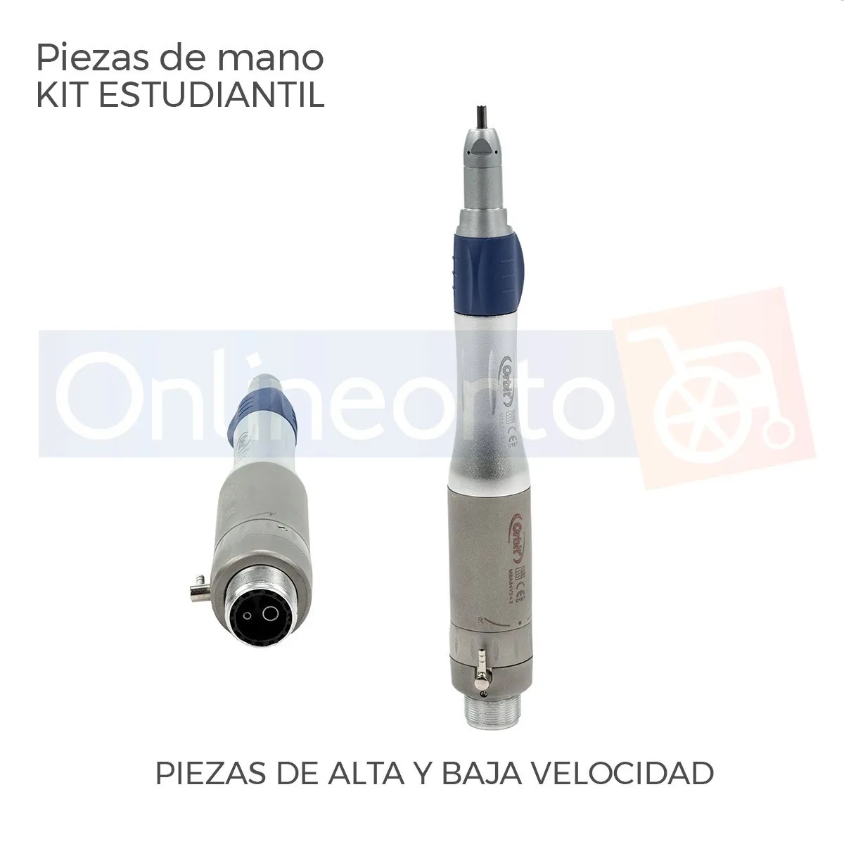 Kit Estudiantil Piezas De Alta Y Baja Velocidad Dental