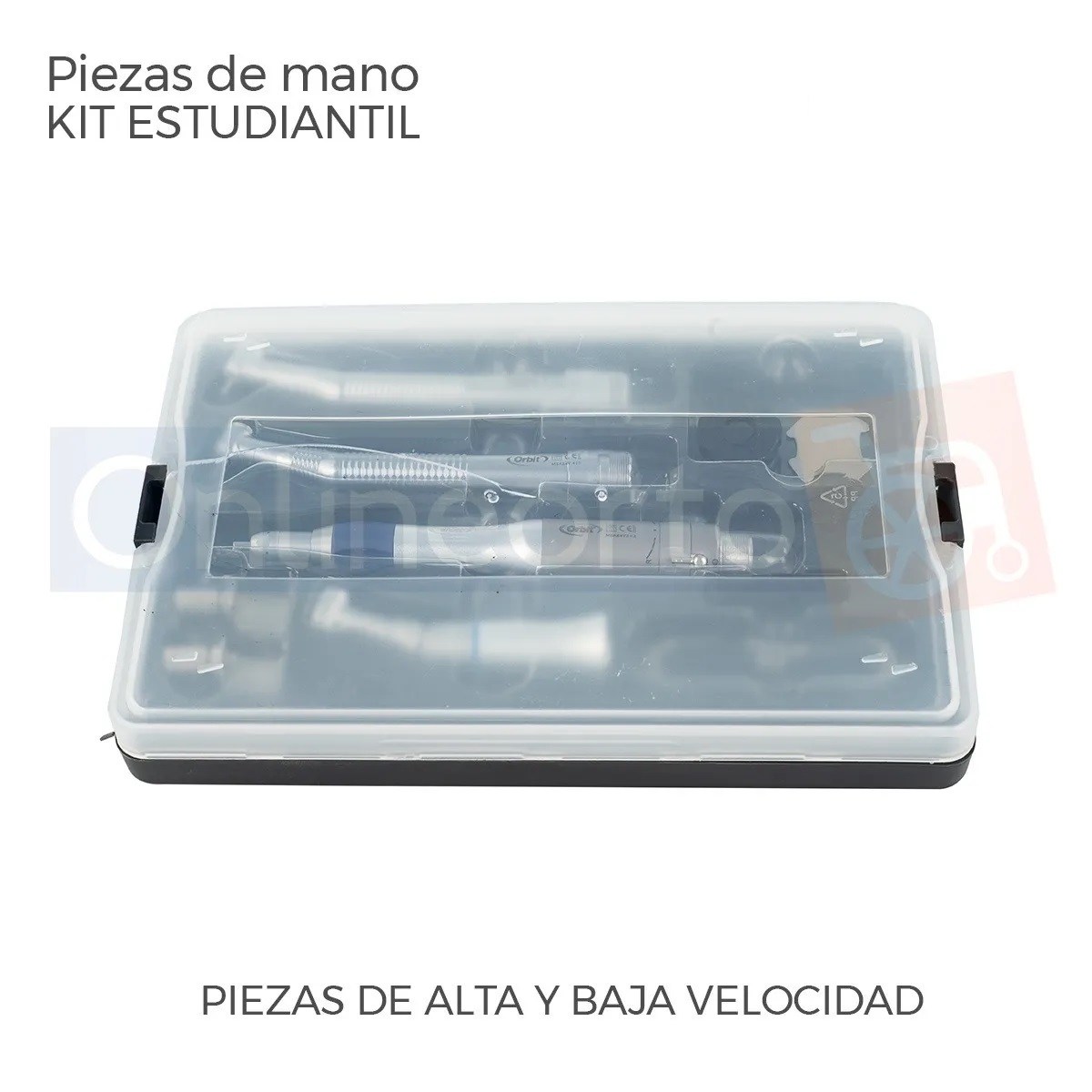 Kit Estudiantil Piezas De Alta Y Baja Velocidad Dental