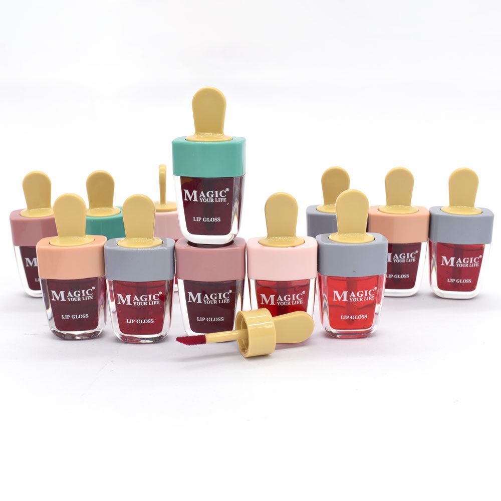 Tinta Labial Forma De Paleta Coreana Maquillaje 12 Piezas