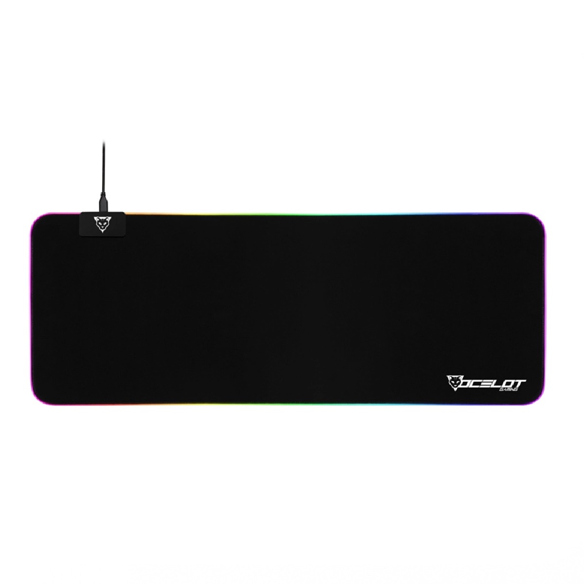 Ocelot Mouse Pad De Tela Extendido Rgb Con Software Integrado 