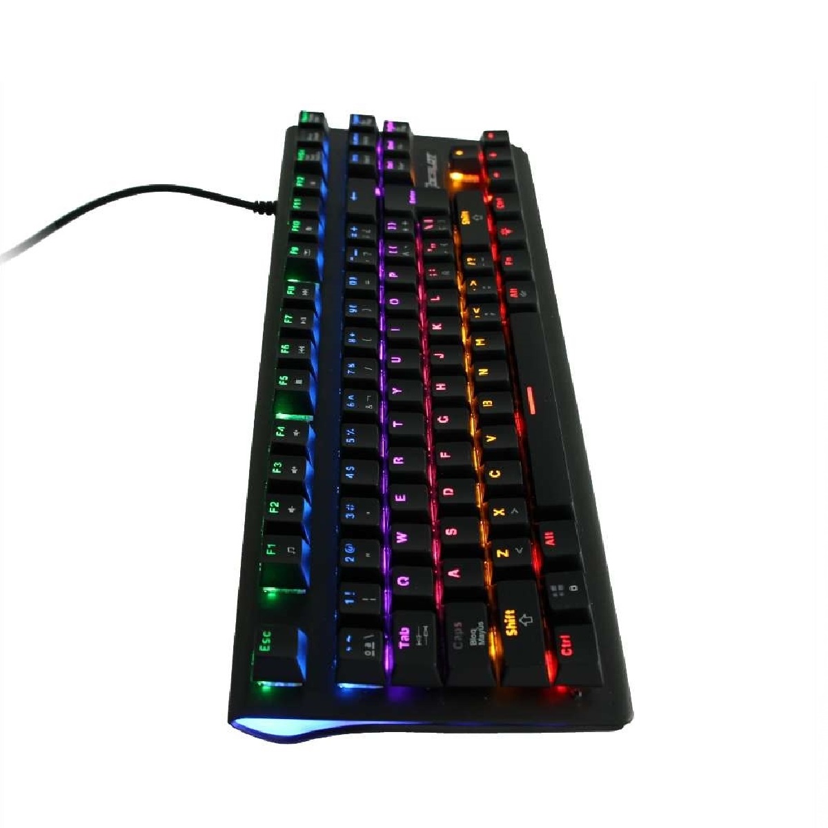Teclado Mecánico Ogmk02 Ocelot Rgb Switch Azul 