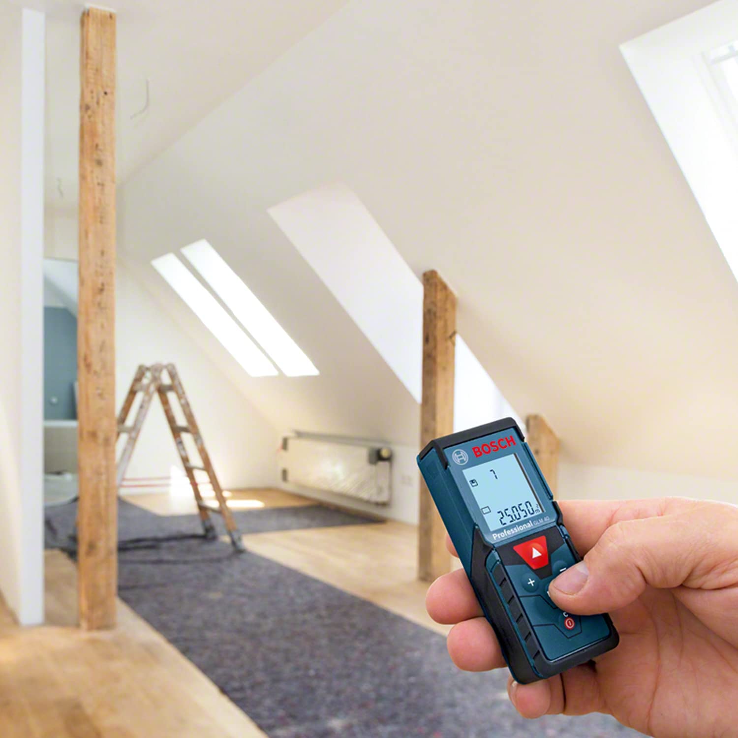 Telemetro Laser Profesional GLM 40 Bosch