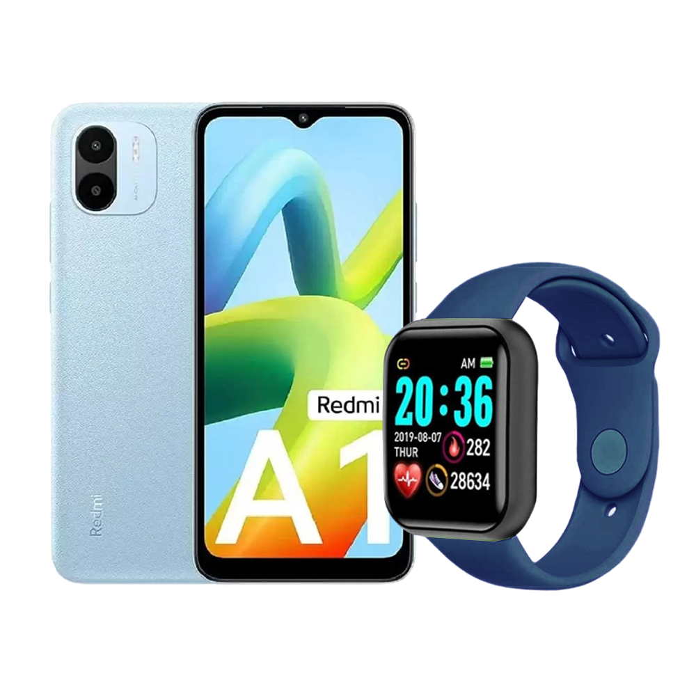 Azul Xiaomi Redmi A1 2/32GB Azul+ Smartwatch bracalet Azul