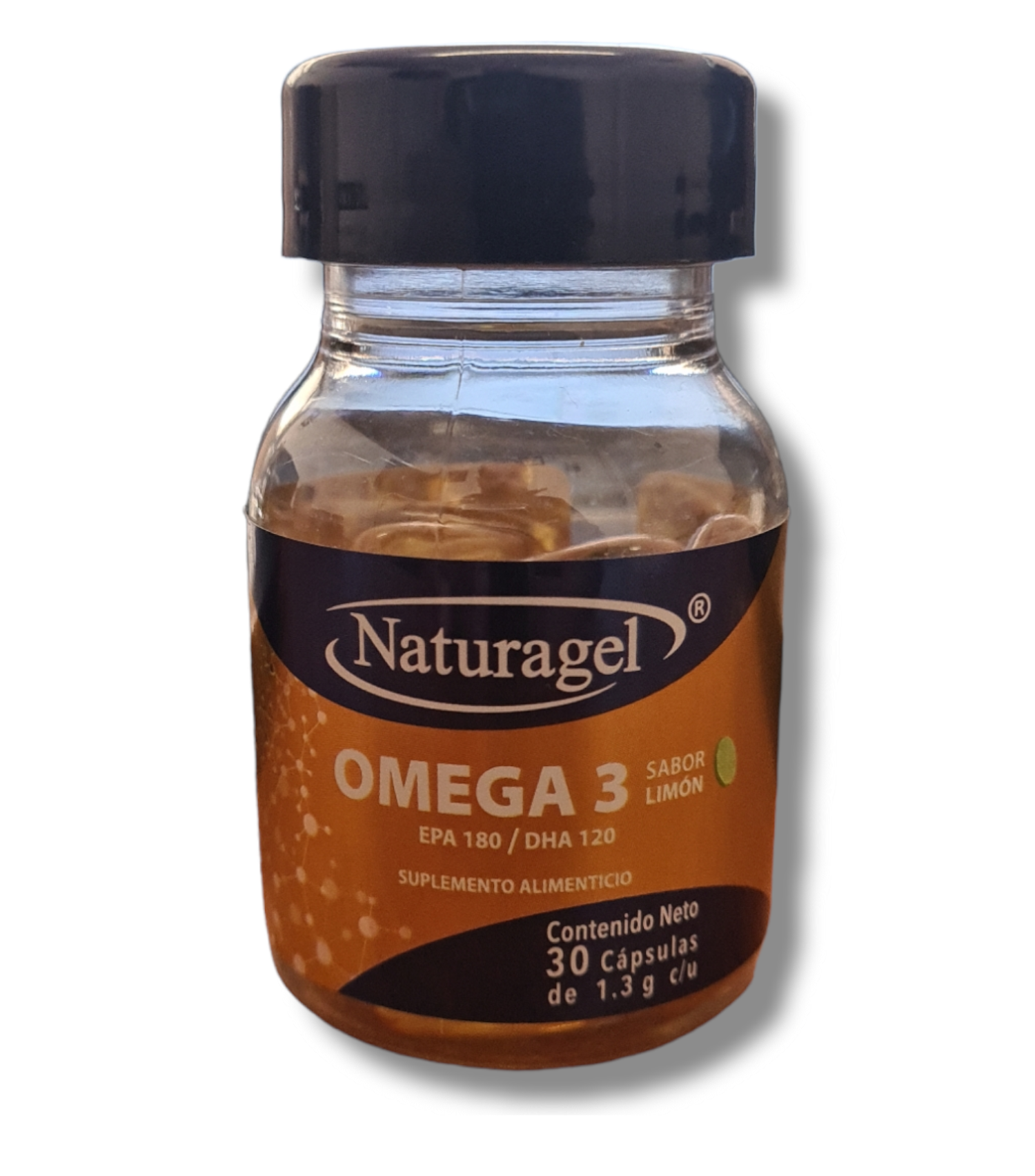 NATURAGEL SUPLEMENTO OMEGA-3 LIMON 30CAP