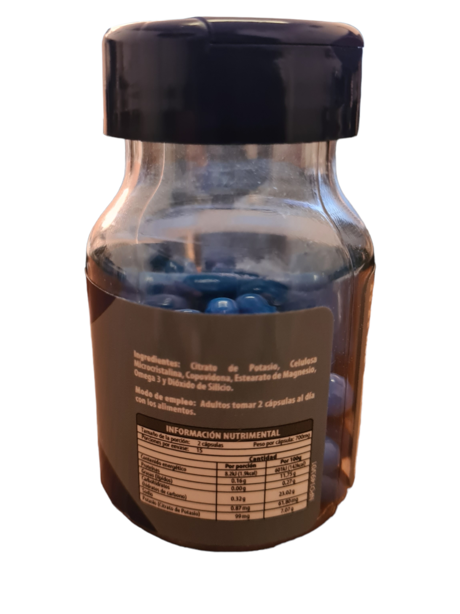 Naturagel Suplemento Potasio Omega-3 30cap