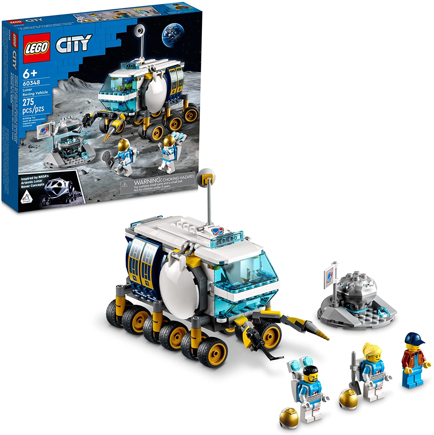 Lego City 60348 Vehículo De Exploración Lunar