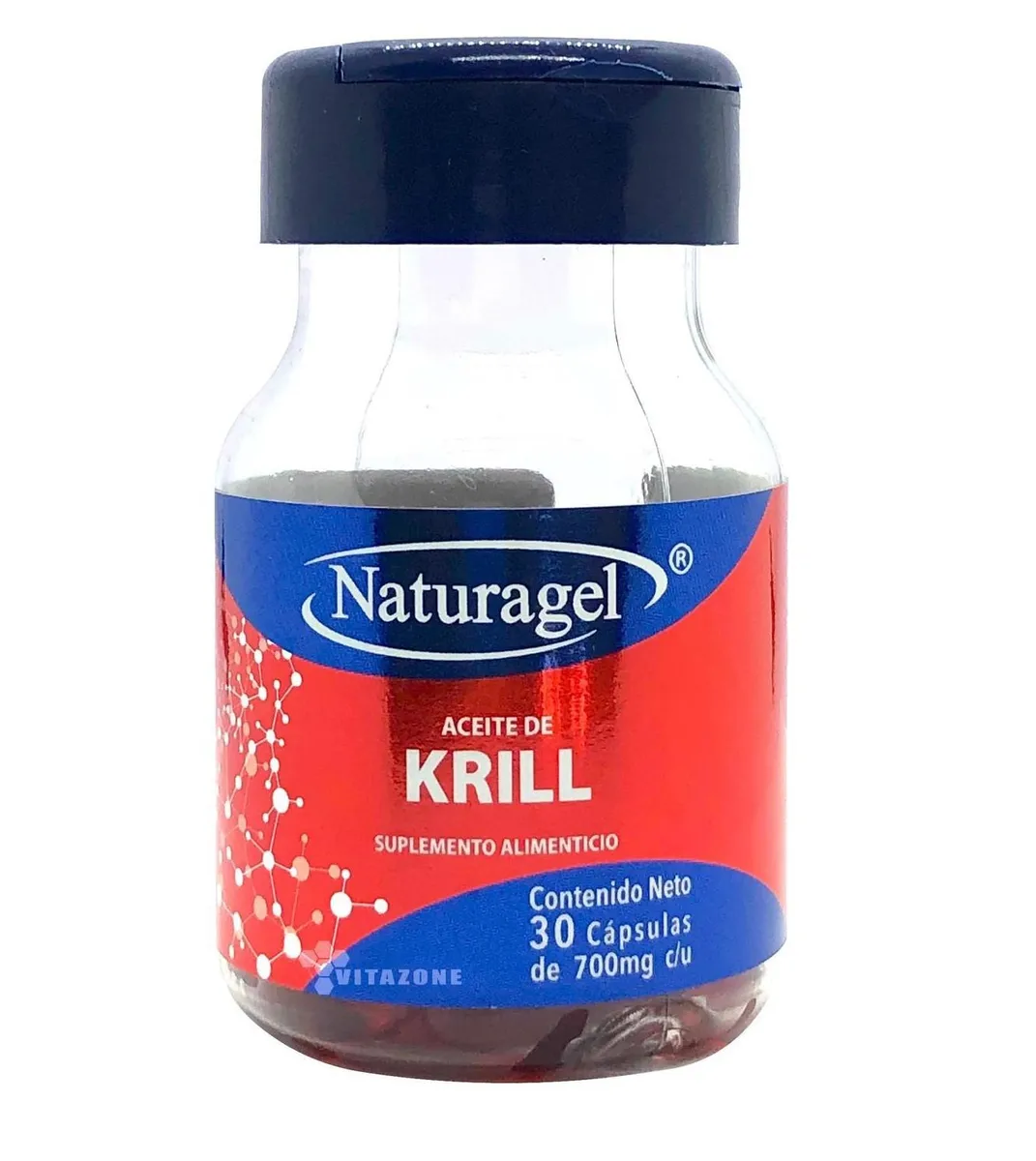 Aceite De Krill 30 Cápsulas Naturagel Epha Dha Omega 3