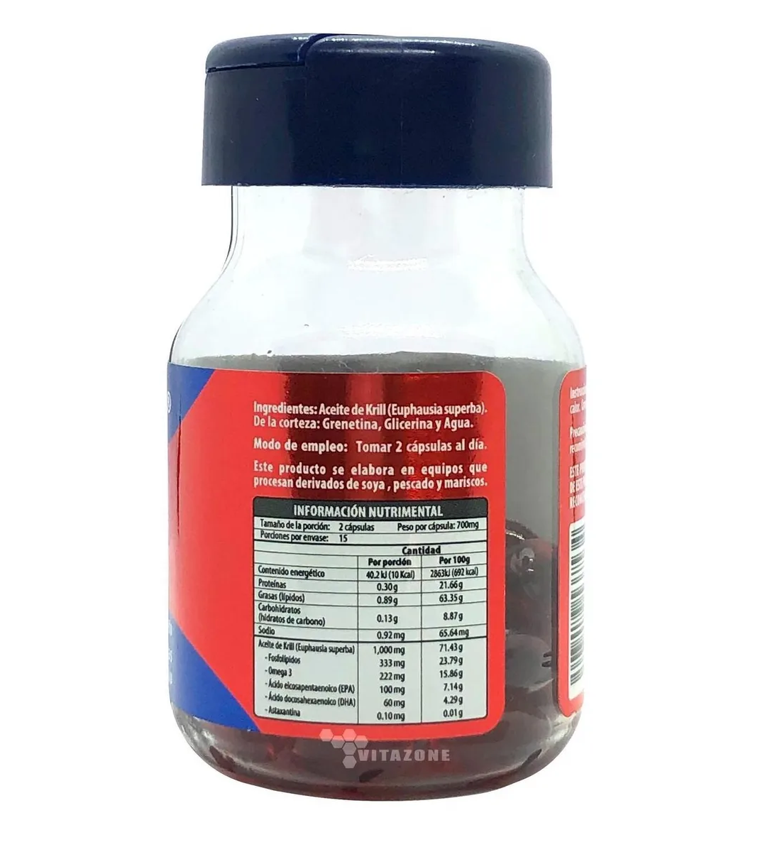 Aceite De Krill 30 Cápsulas Naturagel Epha Dha Omega 3