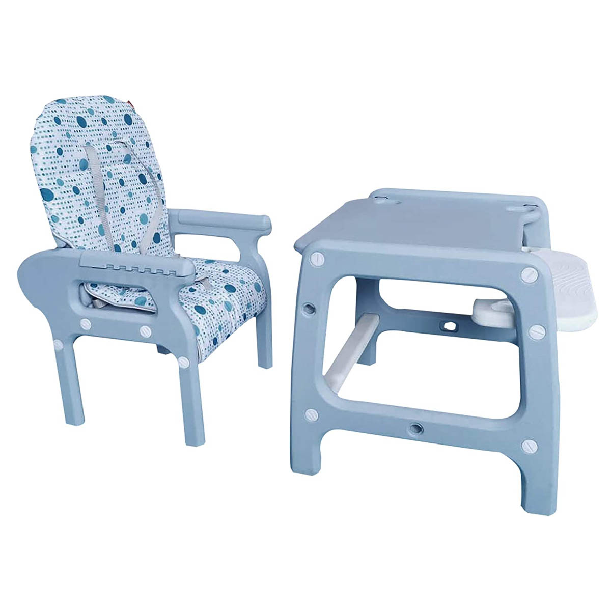 Silla Alta D`BeBe Multiconfort Azul