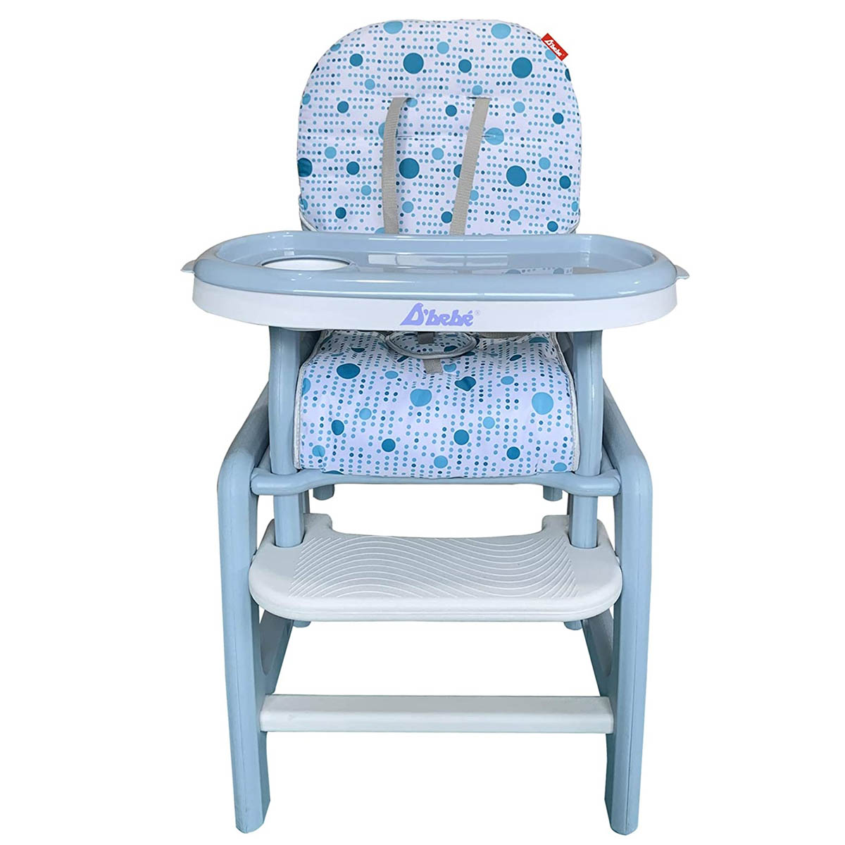 Silla Alta D`BeBe Multiconfort Azul