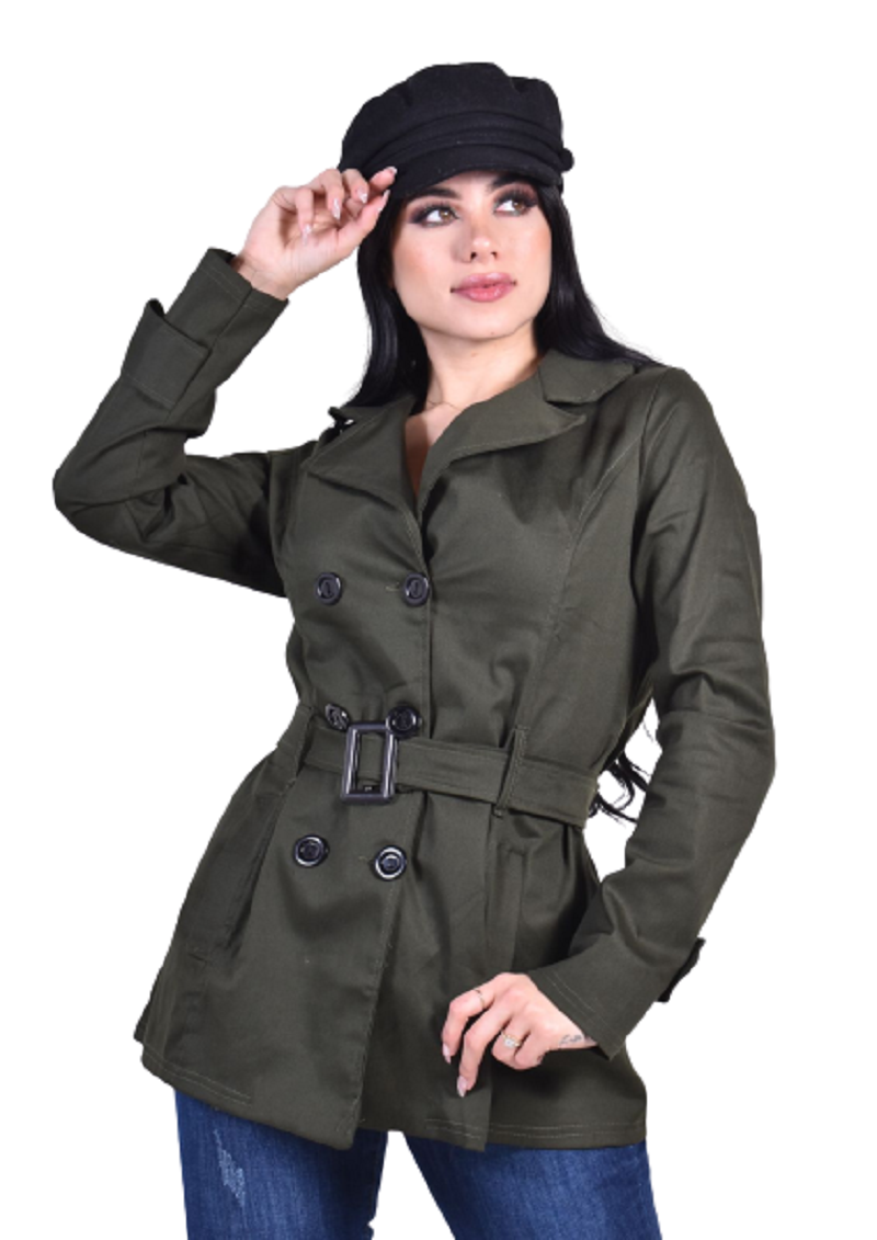 gabardina elegante para dama,  gabardina trench