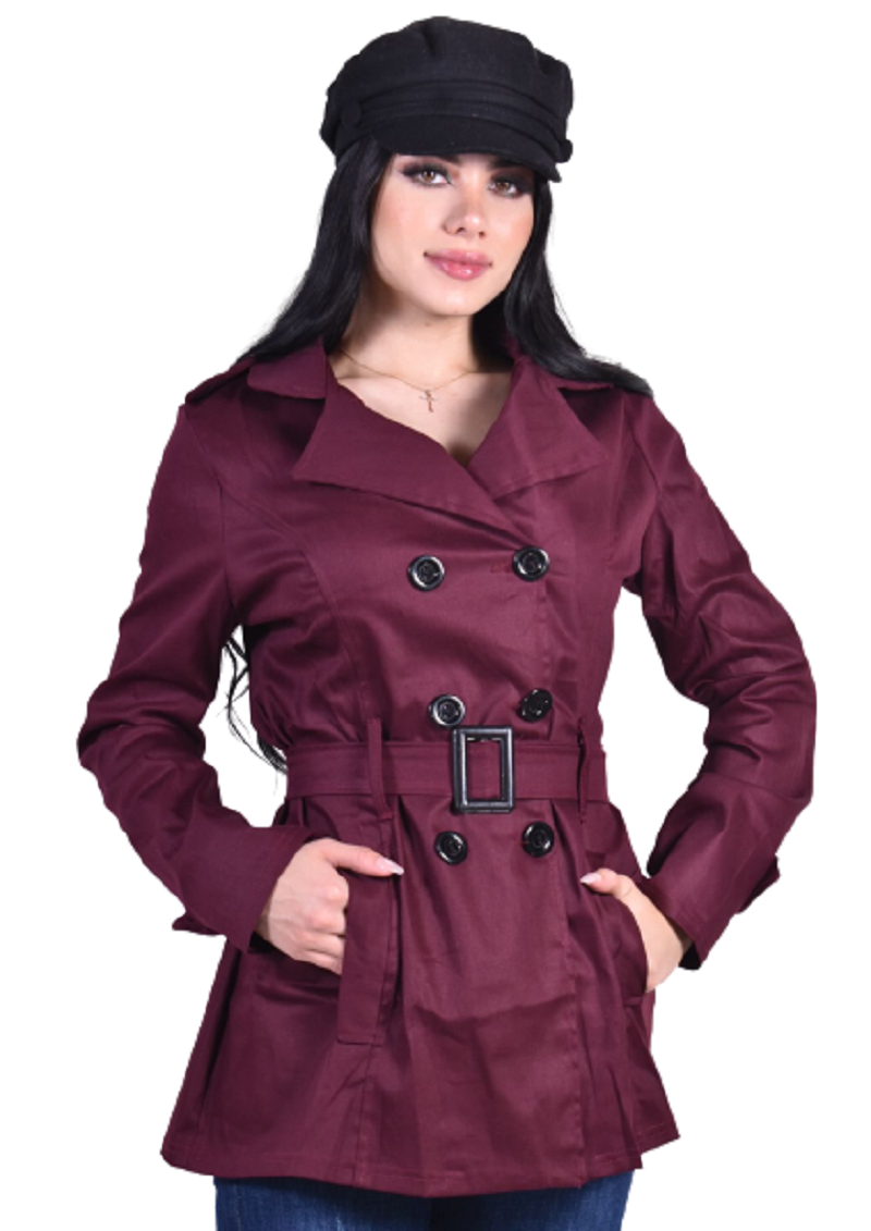 gabardina elegante para dama,  gabardina trench