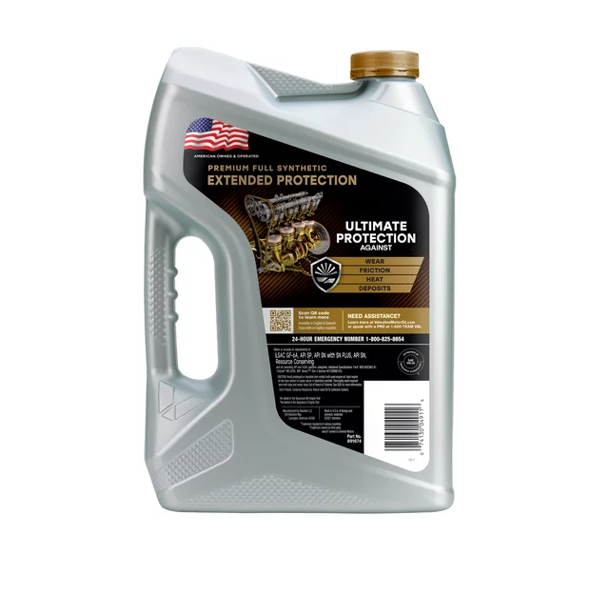 Valvoline Extended Protection Premium Full Synthetic 0W-20 Motor Oil 5 QT