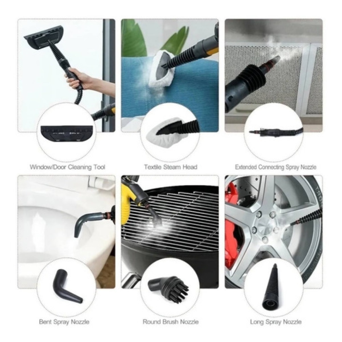 Máquina Limpiadora De Vapor Y A Presión