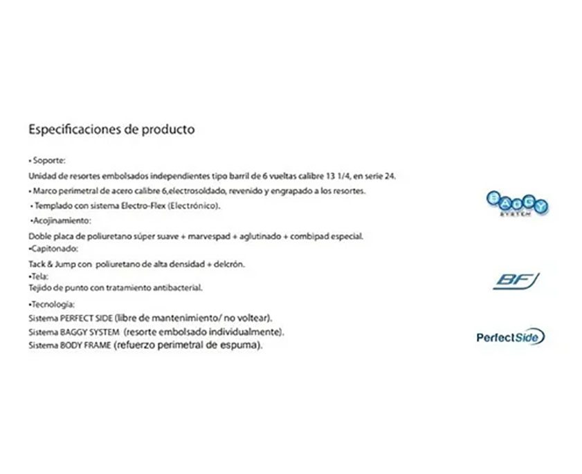 Colchon King Size Quebec America Resortes Independientes