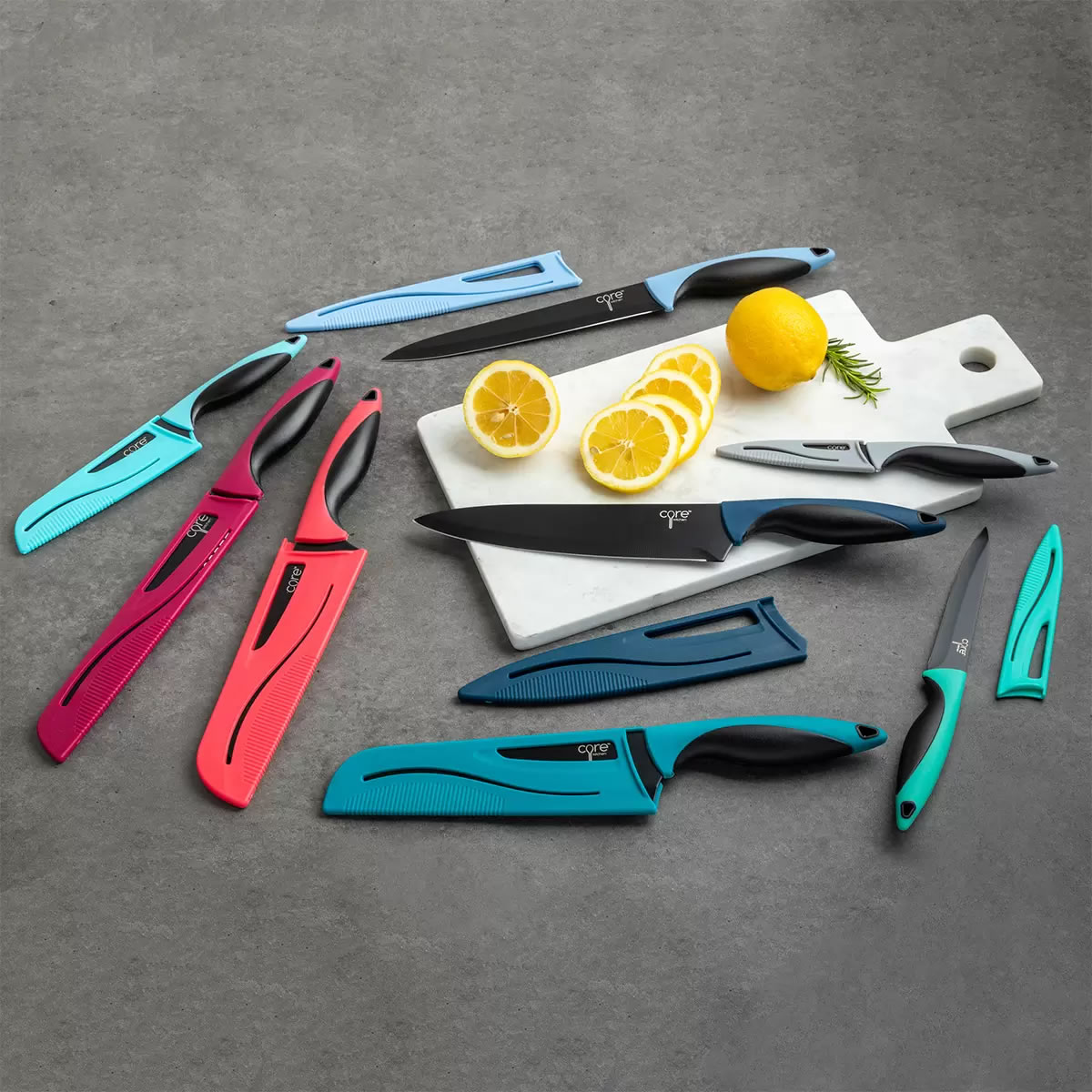 Juego de 8 Cuchillos Para Cocina Core Kitchen 1325308 CST
