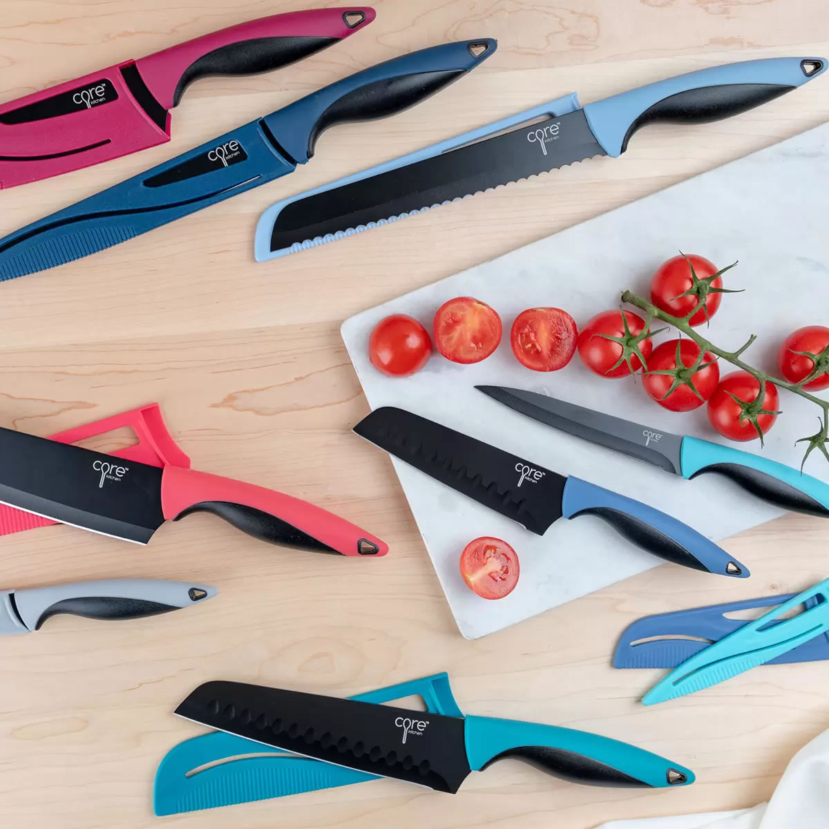 Juego de 8 Cuchillos Para Cocina Core Kitchen 1325308 CST